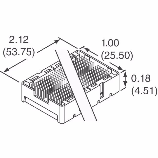 55701-201LF Amphenol ICC (FCI)  Matrices de type bord Mezzanine (carte à carte)